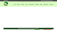 Desktop Screenshot of greentreesmunnar.com